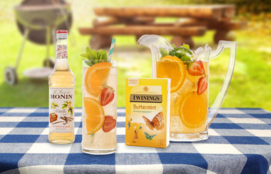 Buttermint and Ginger Ale Iced Tea